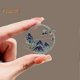 thumbnail image 2 of Brooch Pin for Women Classic Mountain River Pin Hollow Rhinestone Elegant Badge Lapel Pin for Bags Shirts Backpacks Versatile Accessory Perfect Gift, 2 of 5