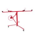 thumbnail image 6 of CQSXDA Drywall Lift Tool With Rolling Caster Wheels 11 Foot Heavy-Duty Jack Lifter For Construction Projects, 6 of 15