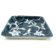 thumbnail image 4 of TJ Global Ceramic Square Shape Japanese Sushi for 2 Set, One Plate, Two Chopstick Holders, Two Pairs of Chopsticks, and Two Soy Sauce Dishes, Glazed (#3), 4 of 7