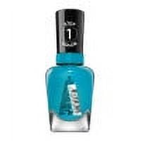 Sally Hansen Miracle Gel, 872 Chill Out, Neon Nail Polish, Glitter