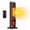 Black, variant on SHOUFTW 1500W Space Heater, 23" Electric Heater with Remote and Thermostat, 12H Timer, 4 Modes & 70°Oscillation, Overheat & Tip-Over Protection for Indoor, Black