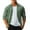 Green, variant on Yiaimeir Men's Summer Loose Print Long Sleeve Shirt Cardigan Solid Color Shirt,Size M-3XL