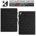 thumbnail image 2 of Allytech Case for Lenovo Tab M10 HD 10.1" (2020, 2nd Gen) TB-X306F/X306X, Premium PU Leather Case with Card Slots & Pen Holder, Multi-Angle Viewing Stand Auto Sleep Wake Shockproof Flip Case, Black, 2 of 10