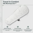 thumbnail image 2 of COCOON - Premium - Silk MummyLiner - - Natural Silk - Regular, 2 of 3