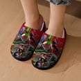 thumbnail image 7 of Kids The Legend of Zelda Slippers Anti-slip Fluffy Fuzzy House Slippers Warm Soft Plush Winter Fluffy House Shoes for Boys Girls, 7 of 7