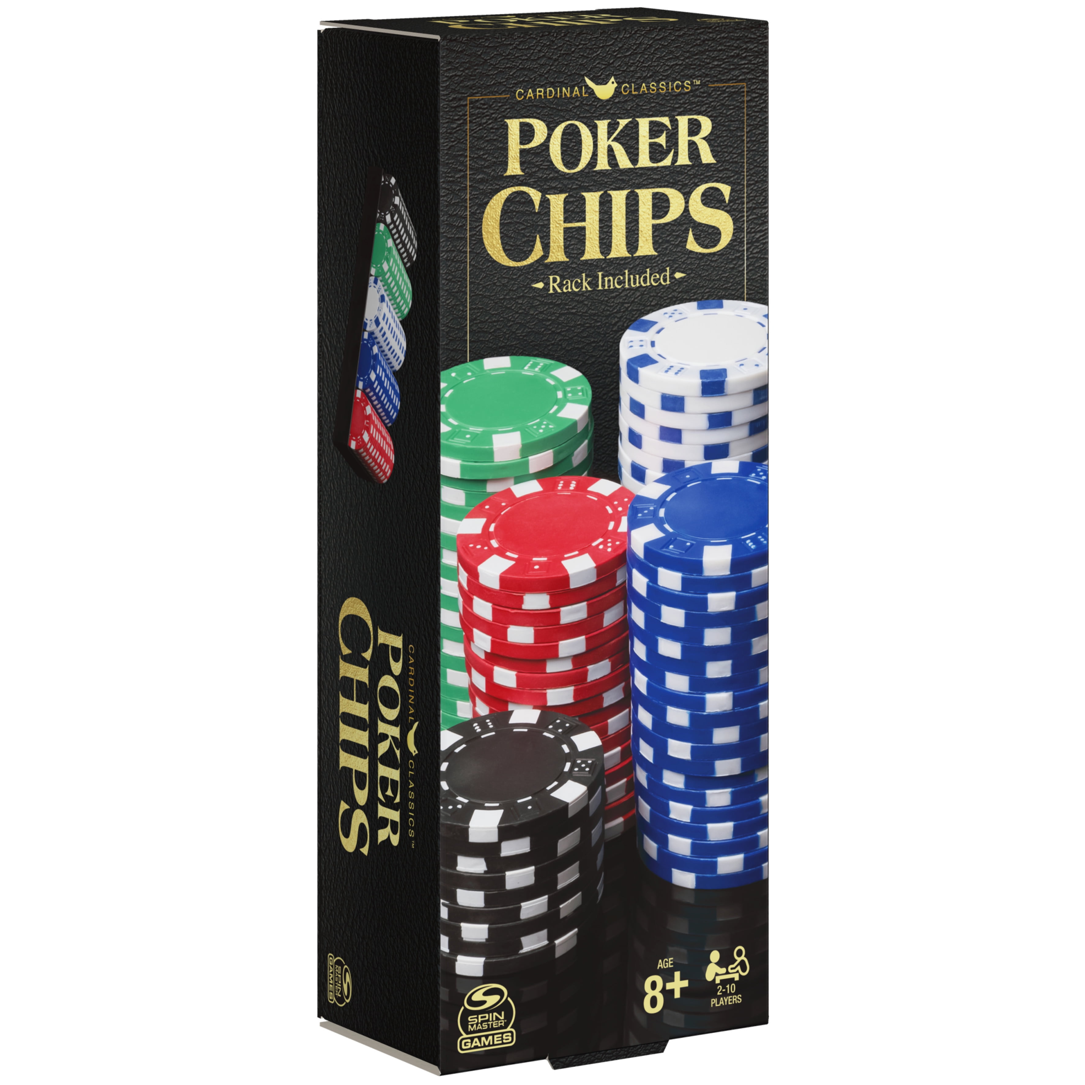capaciteit ontrouw Plotselinge afdaling 100-Piece Colored Poker Chips Set, for Families and Kids Ages 8 and up -  Walmart.com