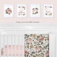thumbnail image 5 of Sweet Jojo Designs Vintage Floral Pink Green and Yellow Unframed Wall Art Print 4 Piece Set, 5 of 6
