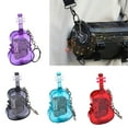 thumbnail image 4 of Bottone Handmade Small Violin Music Box Keychain Artistic Violin Music Box Shape Bag Accessory for Office or Special Gifts, 4 of 7