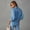BU2, variant on Women's Casual Solid Color Turn Down Long Sleeve Western Denim Shirt Womens Construction Shirts plus Size Womens Shirts Tunic Women Blouses Button down Shirts for Female Ladies T Shirt Tops Womens