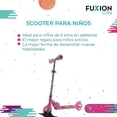 thumbnail image 3 of Scooter monopatín Plegable Fuxion Toys rosa Unitalla, 3 of 10