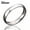 Silver, variant on 4mm Stainless Steel Band Ring Party Couple Delicate Jewelry Gifts for Men Women Size 5-12-Black-US 9