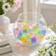 thumbnail image 4 of 40 piezas de piedras decorativas luminiscentes para acuario con formas de estrellas de mar brillantes, adornos fluorescentes para pecera, resina segura, para paisajismo DIY y temas submarinos., 4 of 6