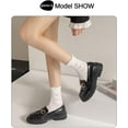 thumbnail image 4 of Zhengup Women's 5 Pairs Bow Lace Ruffled Ankle Socks, 4 of 4