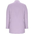 thumbnail image 4 of Fiaer Quarter Zip Pullover Women Fleece Plus Size Long Sleeve Long Sweatshirts Warm Loose Fit Solid Pocket Tops Purple M, 4 of 5