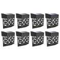 thumbnail image 1 of Lojalitet - Paquete de 8 luces LED solares para vallas, iluminación decorativa para jardín, postes, patio, puerta de entrada, escalones y escaleras, 1 of 5