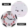 thumbnail image 3 of Despertador creativo con forma de balón de fútbol, reloj despertador de escritorio para estudiantes de fútbol (sin pilas), 3 of 7