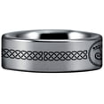 thumbnail image 5 of Tungsten Gemini Ring, 5 of 6