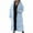 Blue-Coat, variant on Qetyuw Women's Long Puffer Coat Winter Warm Full Zip Up Open Front Hooded Coats Long Sleeve Casual Chunky Outwear