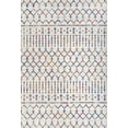 thumbnail image 2 of JONATHAN Y MOROCCAN HYPE 5 x 8 Area Rug, Boho Vintage Diamond - Cream/Multi, MOH101H-5, 2 of 9