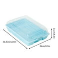 thumbnail image 2 of Stackable Shoe Storage Box | Clear Plastic Shoe Organizer for Sneakers | Stackable Shoe Cabinet with Vent Holes | Closet and Wardrobe Organization | Durable and Washable Shoe Shelf, 2 of 3