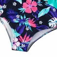 thumbnail image 3 of ASFGIMUJ Toddler Swimsuit Girl 1 Pieces Swimwear Cuhk Ruffled Bathing Suit Summer Floral Baby Bathing Suit Girl,Size 7-8Y, 3 of 9