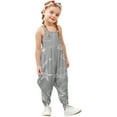 thumbnail image 1 of Combinaison Élégante pour Filles, Tenue de Jeu Imprimée, Tissu Extensible Doux, Tenue Décontractée Confortable pour Tout-Petits, 1 of 3