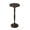 Black Gold, variant on Butler Specialty Company Landon Outdoor Round Metal Pedestal Side Table - Ivory