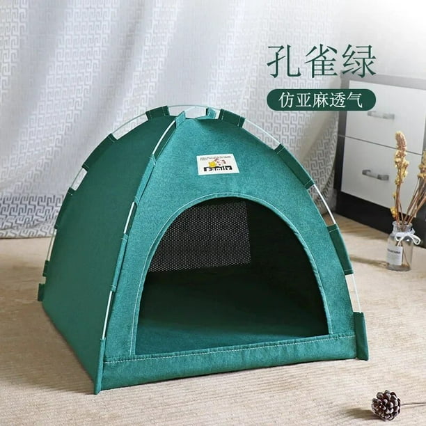 Tienda de campaña para mascotas, productos para casa de gatos, cojines cálidos, sofá, cesta, camas, tiendas de campaña de invierno para gatitos, cama para mascotas al aire libre, casas para gatos