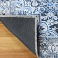 thumbnail image 4 of BNM Vintage Medallion Indoor Area Rug, 7' 6" x 9' 6", Sapphire, 4 of 8