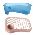 thumbnail image 5 of Bobasndm Turtle Tank with Lid, Plastic Turtles Fish Tank Habitat with Plant Platform, Turtle Aquarium with Lid, Basking Platform, Terrapin Lake to Prevent Climbing for Crawfish, 5 of 9