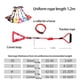 thumbnail image 3 of Methold Mini arnés para cerdos, arneses plegables para caminar, correas portátiles resistentes al desgaste de nailon, cinturón de seguridad Tubos y túneles para animales pequeños Negro, 0.6*120 cm S, 3 of 6