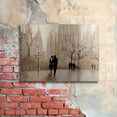 thumbnail image 3 of Trademark Fine Art "An Evening Out Neutral" Brushed Aluminum Wall Art Art by Julia Purinton 16" x 22", 3 of 4