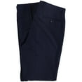 thumbnail image 2 of Michael Kors Mens Classic Fit Flat Dress Pants Navy Blue Plaid 34 x 34, 2 of 3