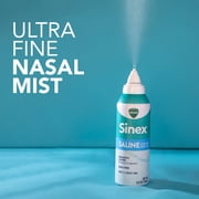 Vicks Sinex Saline Nasal Spray, Nasal Decongestant for Sinus Relief, 5 oz