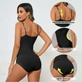 thumbnail image 2 of LELINTA Women Ultra Firm Control Butt Lifter Shaping Body Shaper Shoulder Strap Bra Bodysuit Slimming Shapewear, 2 of 6