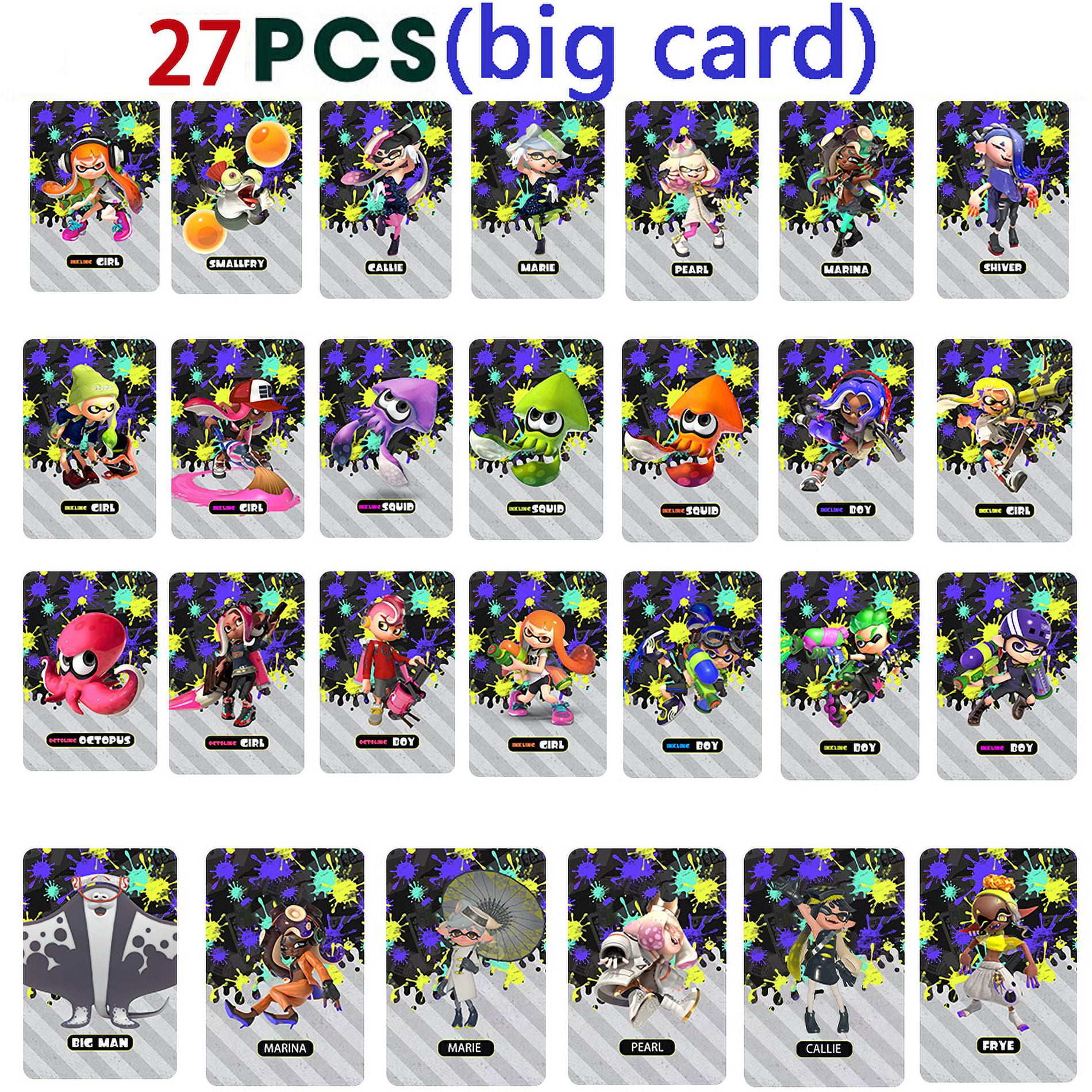 Splatoon Zelda Amiibo Cards Apply to the Legend of Zelda: Tears