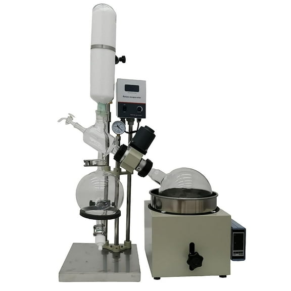EQCOTWEA 5L Rotary Evaporator Rotavapor Lab Equipment Vacuum Evaporator RE501