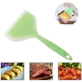 thumbnail image 2 of Espátula de silicona Pala para panqueques Volteador ancho Pala antiadherente para fritos Volteador flexible para tortillas, panqueques, pescado, cocina Tamagoyaki, azul Adepaton WMZL-805-2, 2 of 6