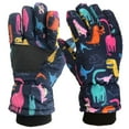 thumbnail image 2 of Boys Gloves 6-8 Winter Outdoor Kids Boys Girls Snow Skating Snowboarding Windproof Warm Ski Camouflage Sport Mittens for Boys Girls, 2 of 6