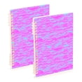thumbnail image 2 of Purple Wave Notebooks 1-subject Journal 60 Sheets A5 College Ruled Paper Detachable Ring 8.3"x5.7", 2 of 8