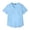Light Blue, variant on ZHOGXU Fashion Loose Fit V Neck Short Sleeve Lightweight Men's T Shirts Comfortable Everyday Wear
