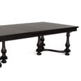 thumbnail image 4 of Elon Extendable Dining Table-76-112 Inch Top-6 Turned Legs-Black, 4 of 6