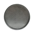 thumbnail image 5 of GDF Studio Rache Modern Round Accent Table with Hammered Iron, Silver, 5 of 5