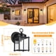 thumbnail image 2 of Farol de pared para exteriores MATAMEYE, impermeable para exteriores, paquete de 2, 2 of 9