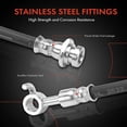 thumbnail image 4 of A-Premium Rear Driver Brake Hydraulic Hose Compatible with Select Chevy Models - Spark EV 2014 2015 2016 - Replace# 95466039, 4 of 8