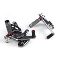 thumbnail image 4 of Ensemble de Repose-Pieds de Course pour Yamaha YZF R25 2015-2019 Gray, 4 of 4