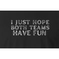 thumbnail image 2 of 9 Crowns Men's Both Teams Have Fun  T-shirt (Bothteamshavefun-Black, 2XL), 2 of 3