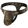 thumbnail image 1 of Men's Leopard Print Thong G-String Underwear_Special Gift, 1 of 5