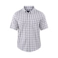 thumbnail image 2 of George Men's & Big Men's Short Sleeve Poplin Button-Up Shirt, Sizes S-3XL, 2 of 5