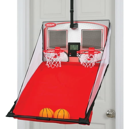 Majik Over The Door Double Shot Basketball with Arcade Scoring & Sound